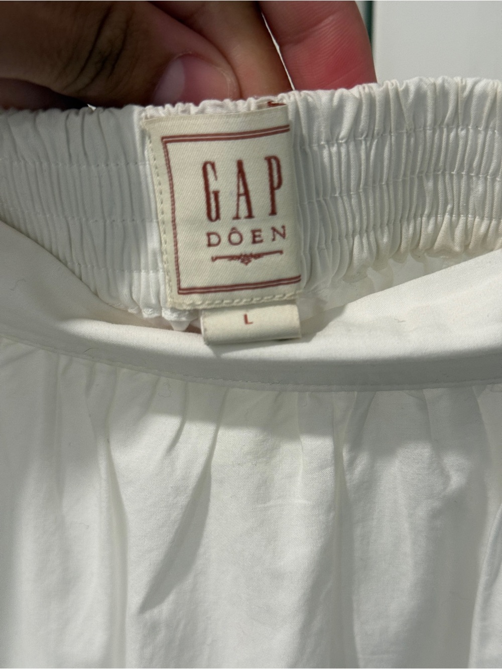 Classic White Eyelet Maxi Skirt - Lightweight Summer Style - Picture 3 of 3